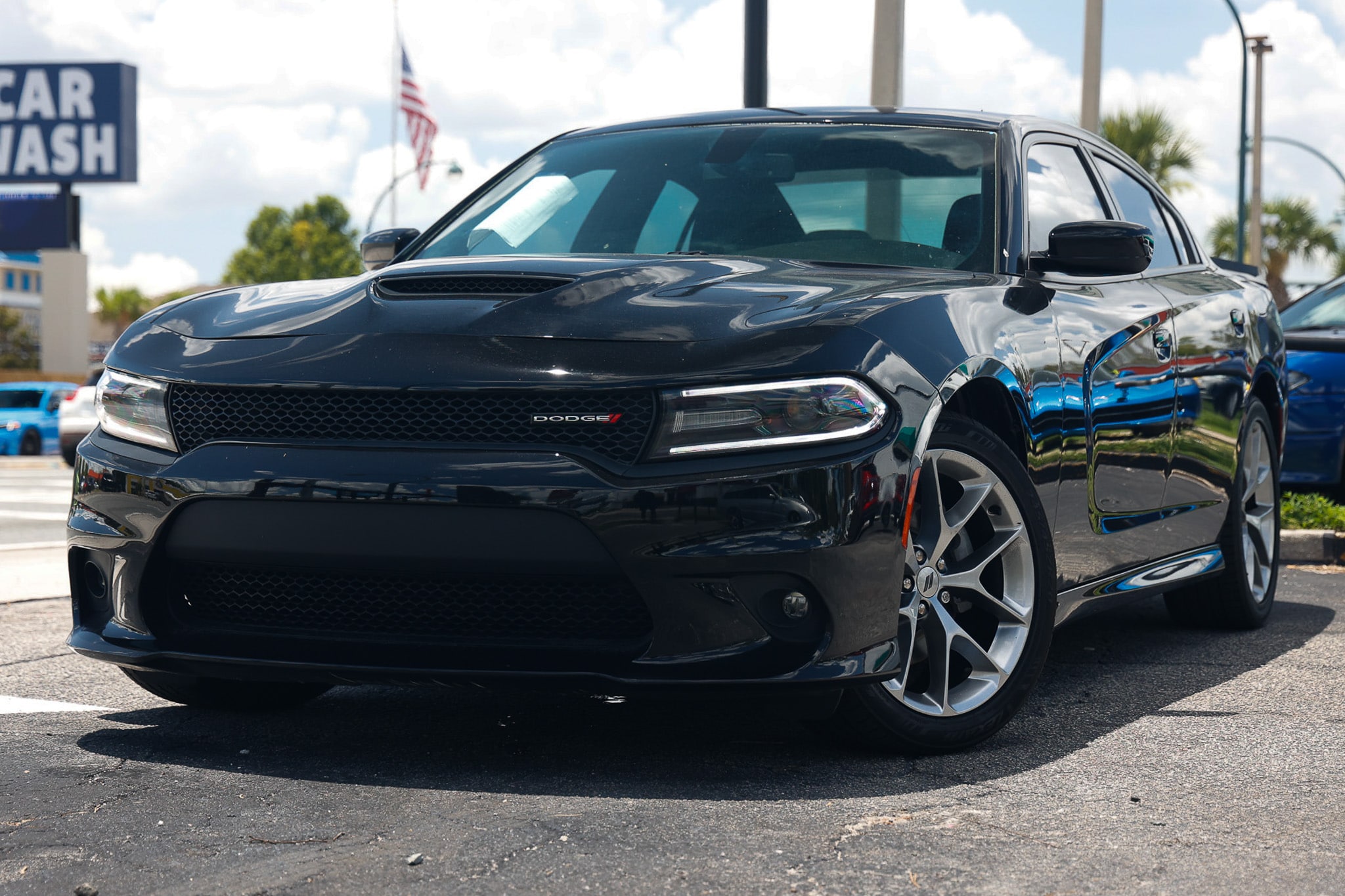 Black 2021 Dodge Charger Sedan Rear-Wheel Drive 8-Speed Automatic