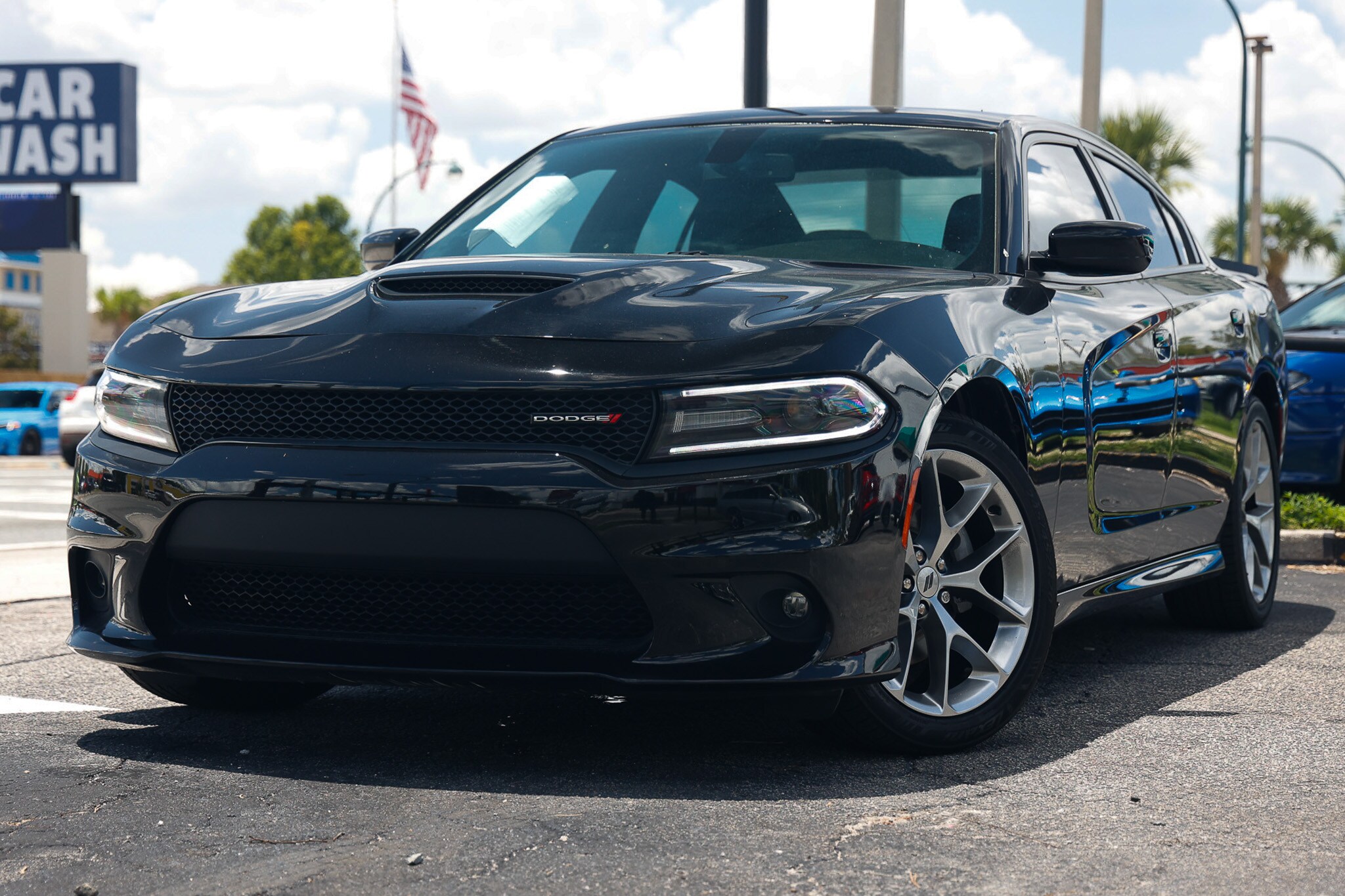 Black 2021 Dodge Charger Sedan Rear-Wheel Drive 8-Speed Automatic