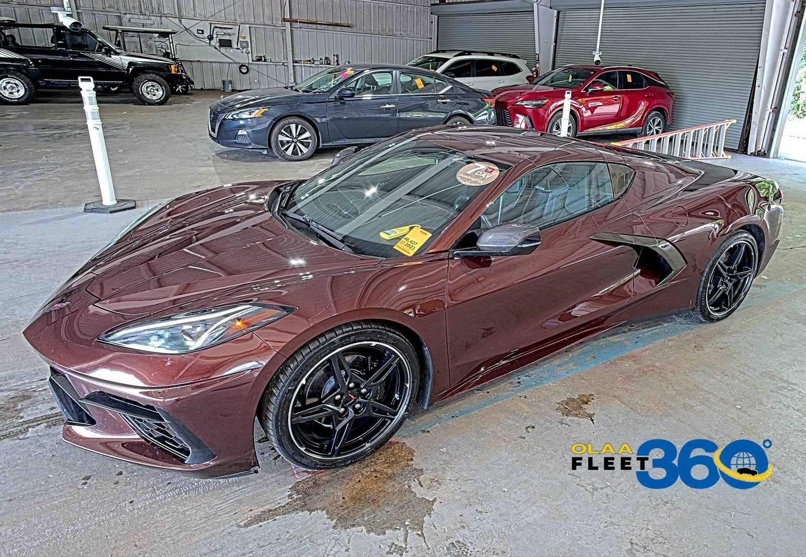 Brown 2023 Chevrolet Corvette Coupe Rear-Wheel Drive 8-Speed Automatic
