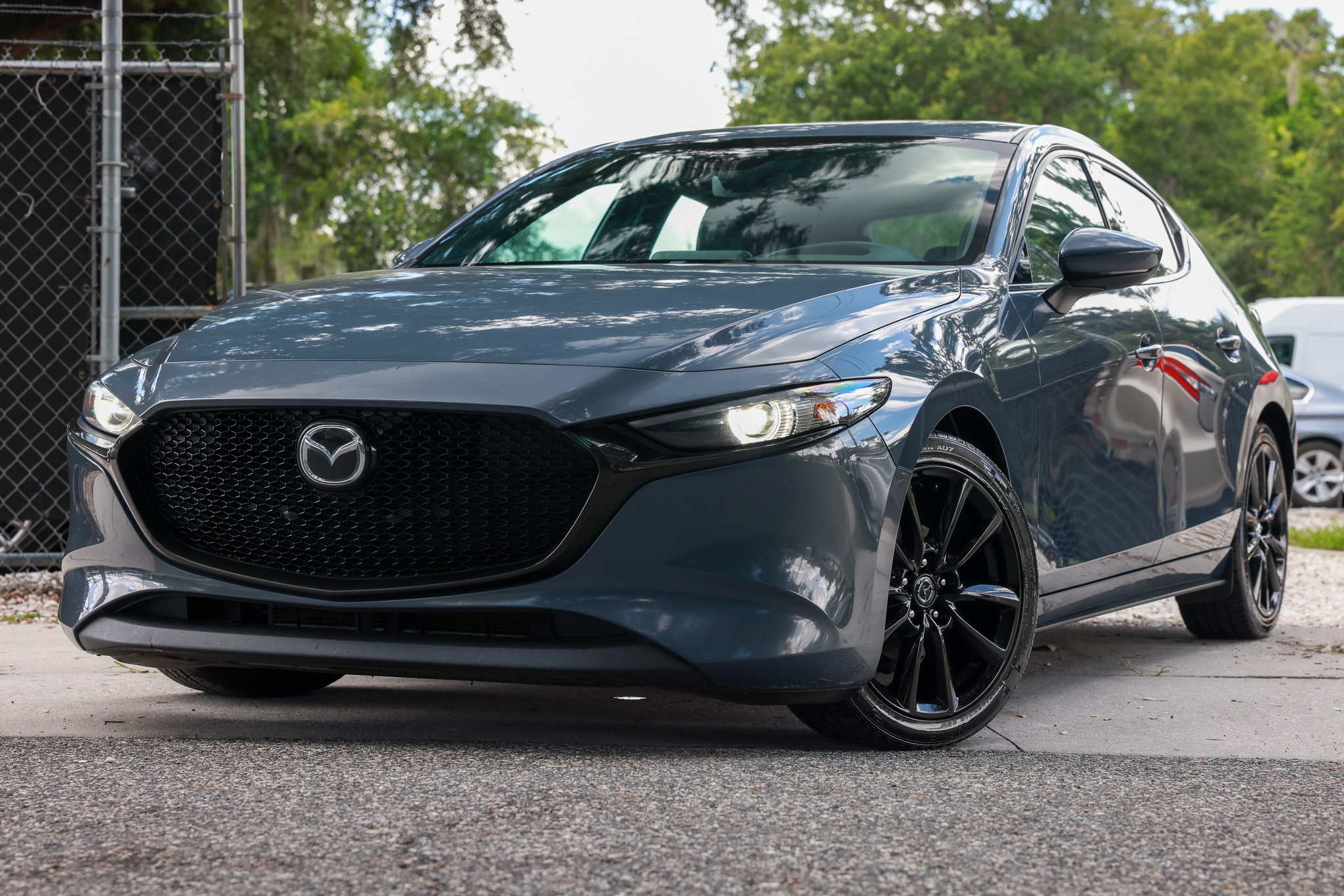 Gray 2022 Mazda MAZDA3 Hatchback Front-Wheel Drive 6-Speed Manual