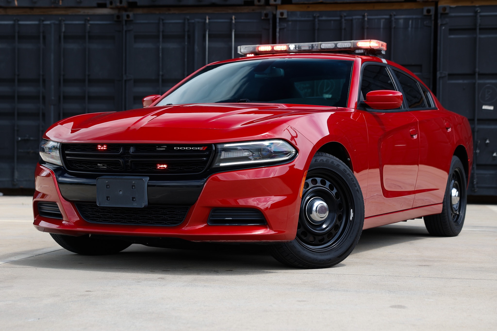 Red 2016 Dodge Charger Sedan All-Wheel Drive Automatic