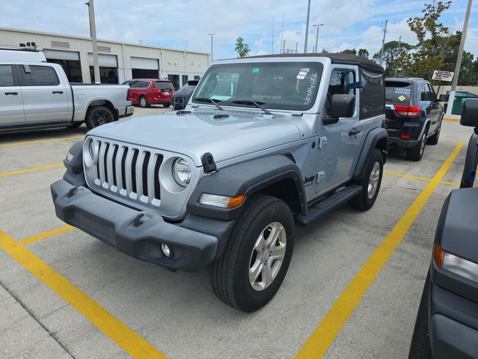 Silver 2022 Jeep Wrangler Sport 4WD SUV / Crossover Four-Wheel Drive 6-Speed Automatic