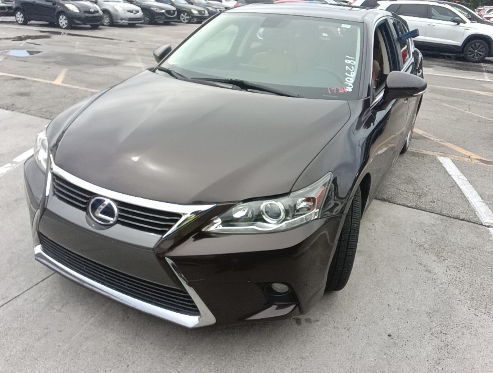 Pearl 2016 Lexus CT Hybrid Wagon Front-Wheel Drive Continuously Variable Transmission