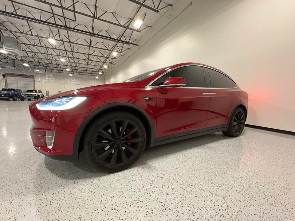 Red 2019 Tesla Model X Performance AWD SUV / Crossover All-Wheel Drive 1-Speed Automatic