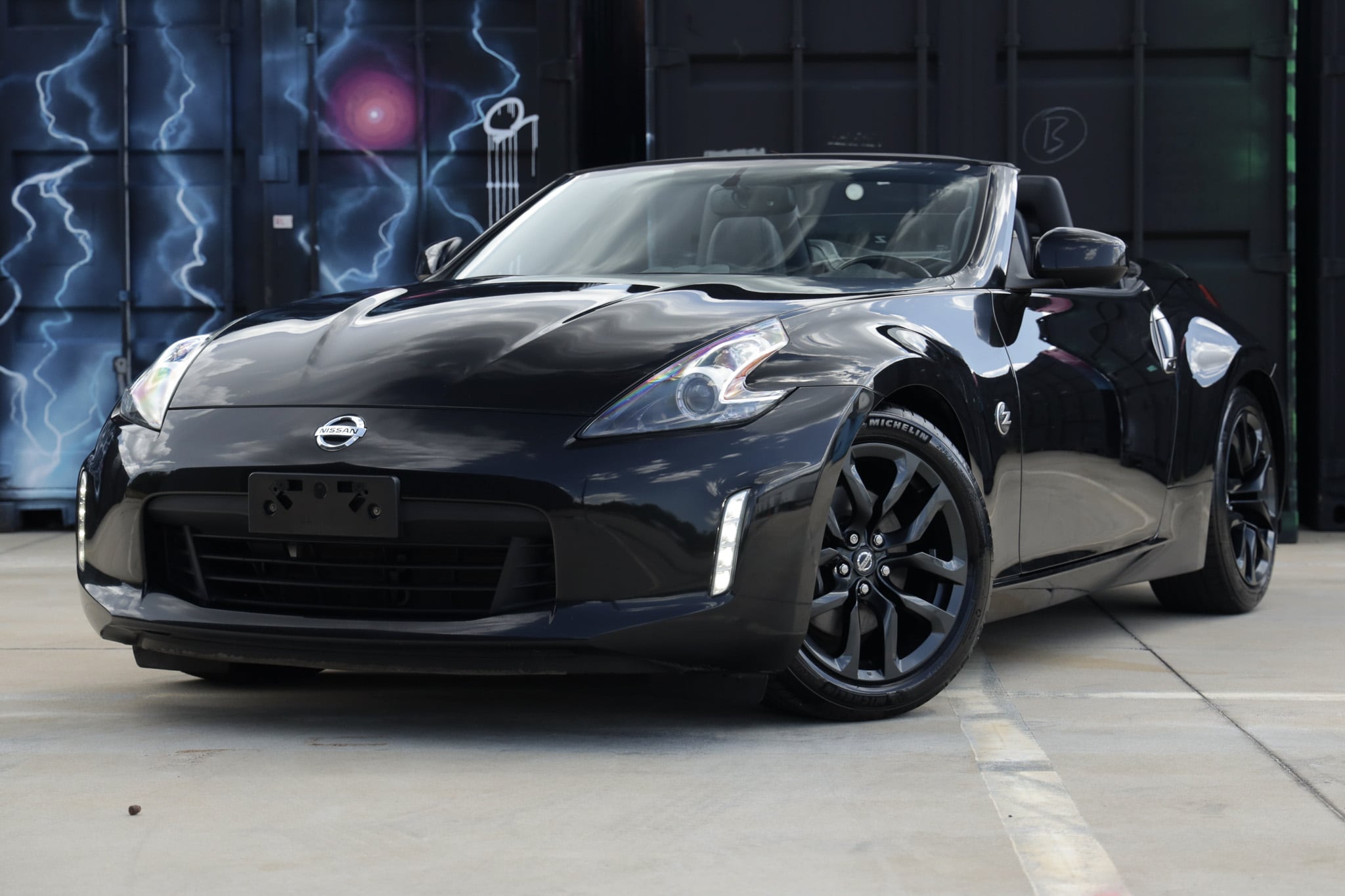 Black 2019 Nissan 370Z Convertible Rear-Wheel Drive 7-Speed Automatic