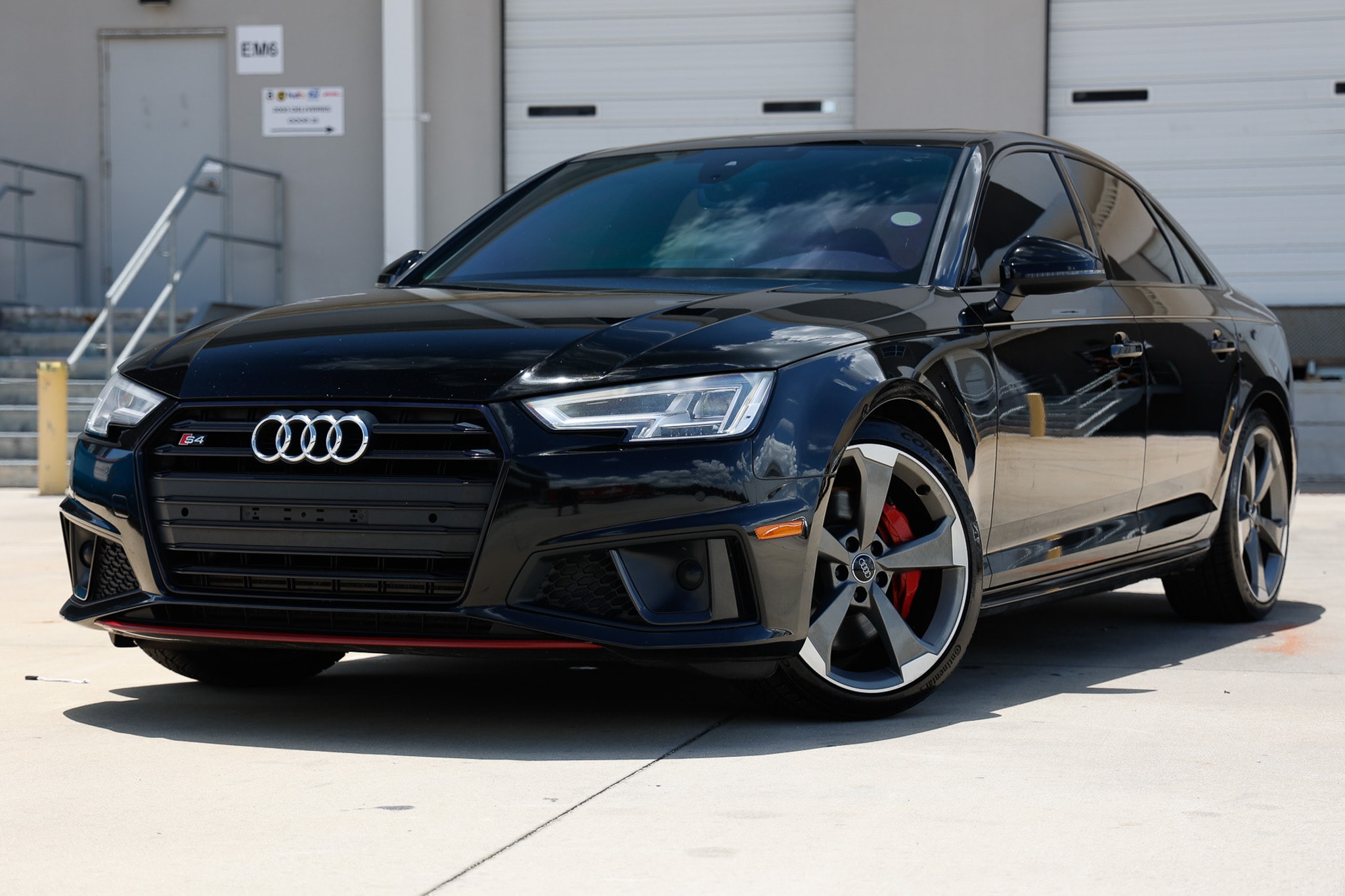 Black 2019 Audi S4 3.0T quattro Premium Plus Sedan AWD Sedan All-Wheel Drive Automatic