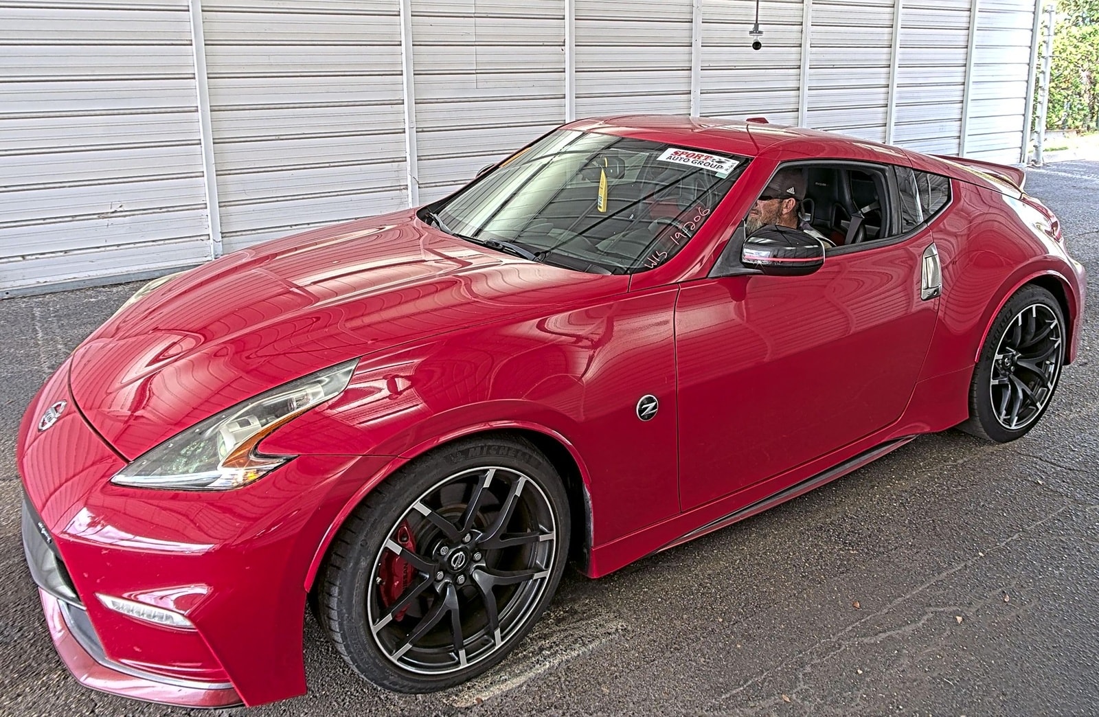 Red 2018 Nissan 370Z Coupe Rear-Wheel Drive 7-Speed Automatic