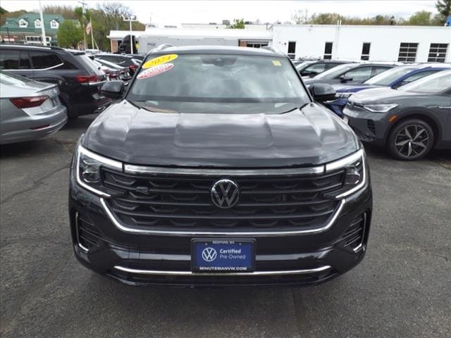 Used 2024 Volkswagen Atlas Cross Sport SEL R-LINE with VIN 1V2AE2CA7RC211891 for sale in Bedford, MA