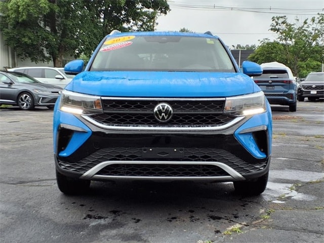 Certified 2023 Volkswagen Taos SE with VIN 3VVNX7B22PM333009 for sale in Bedford, MA