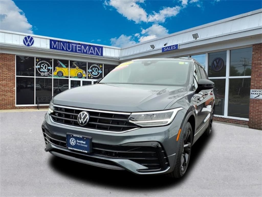 Certified 2023 Volkswagen Tiguan 2.0T SE R-Line Black SUV