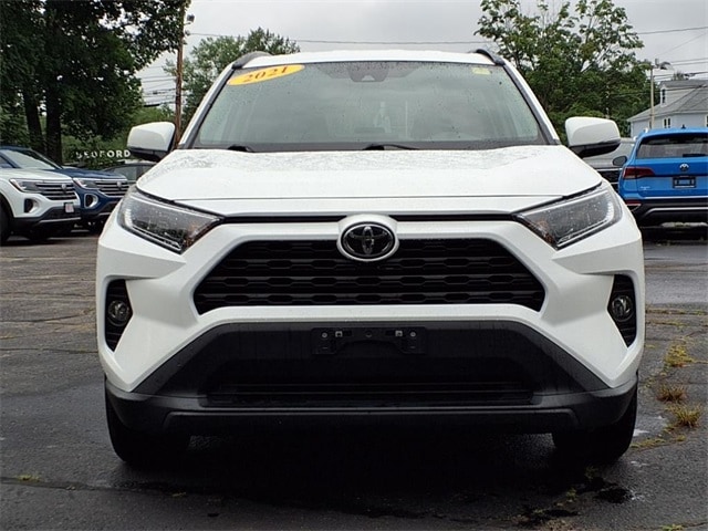 Used 2021 Toyota RAV4 XLE with VIN 2T3P1RFV9MC235955 for sale in Bedford, MA