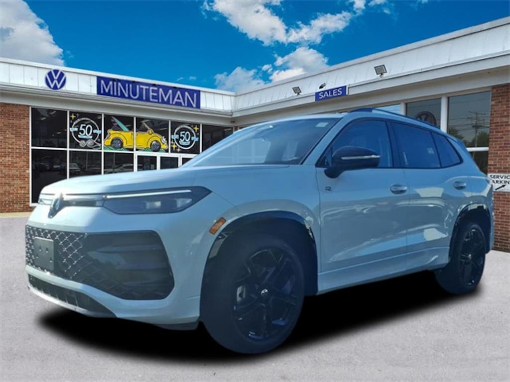 New 2025 Volkswagen Tiguan 2.0T SE R-Line Black SUV