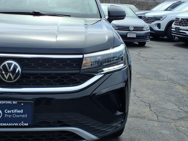 Certified 2023 Volkswagen Taos S with VIN 3VVAX7B2XPM318627 for sale in Bedford, MA