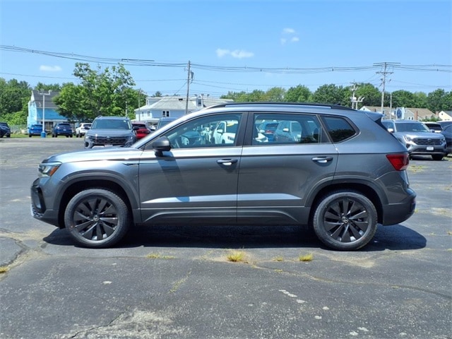 Certified 2022 Volkswagen Taos S with VIN 3VVMX7B21NM037259 for sale in Bedford, MA