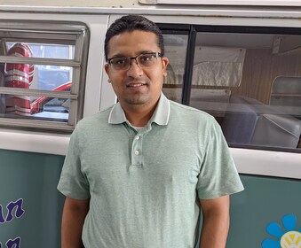 Staff member Apurv Dave from ID_bfd5e422a602