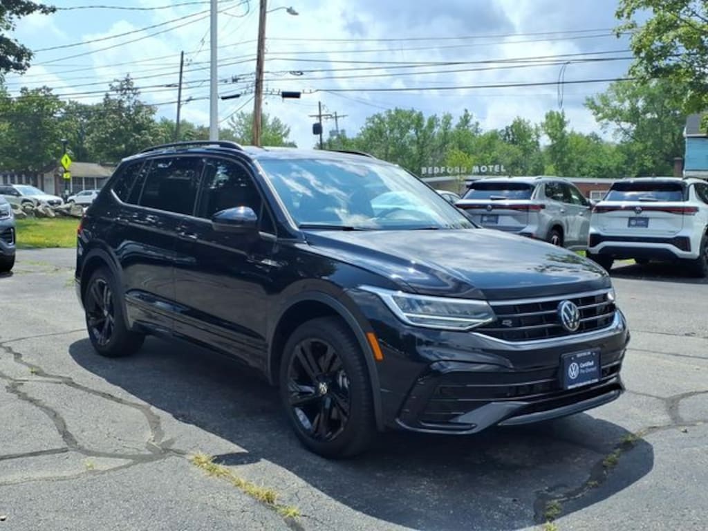 Certified 2024 Volkswagen Tiguan 2.0T SE R-Line Black SUV