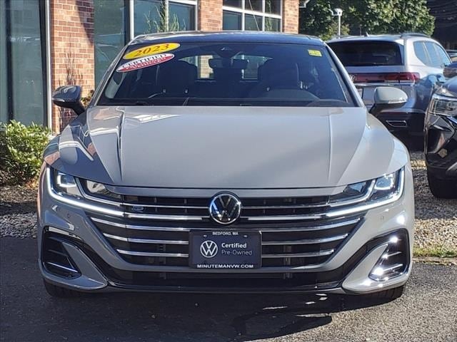 Certified 2023 Volkswagen Arteon SEL R-Line with VIN WVWAR7ANXPE011193 for sale in Bedford, MA