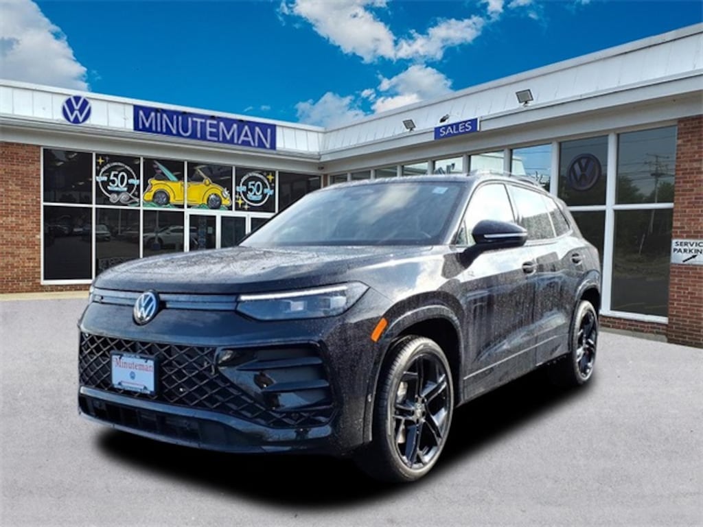 New 2026 Volkswagen Tiguan 2.0T SE R-Line Black SUV