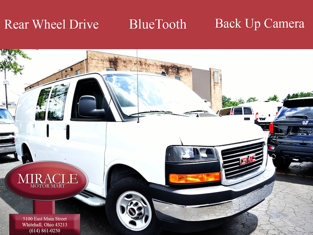 Used 2023 GMC Savana Cargo Van V6 Backup Camera Power Windows Great Price Van