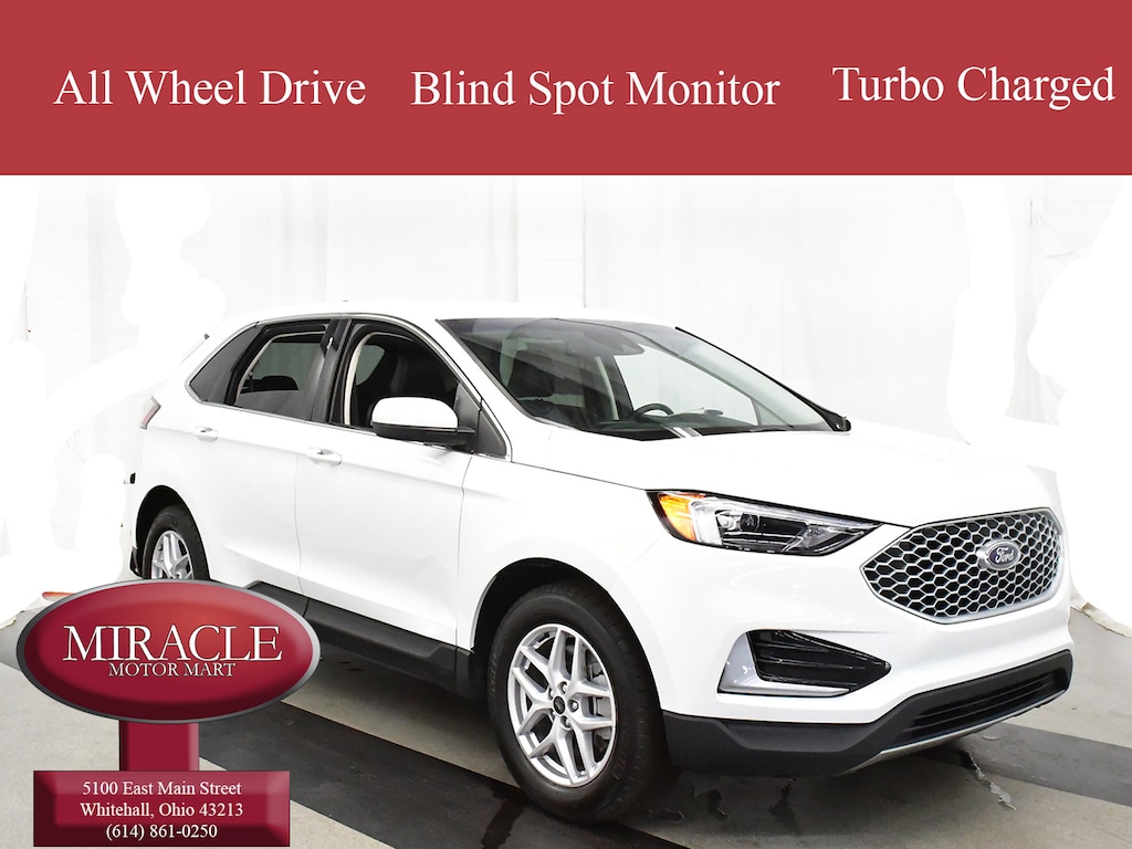 Used 2024 Ford Edge SEL - AWD Leather Blindspot Monitor Lane Departure SEL AWD