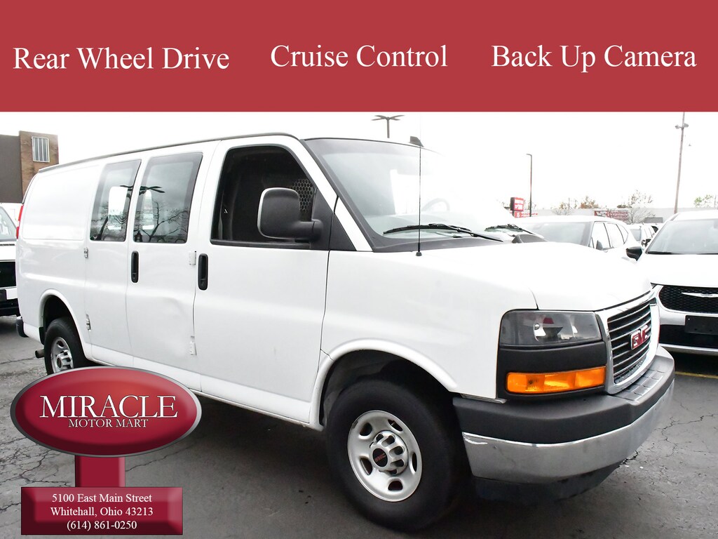 Used 2022 GMC Savana Cargo Van V6 Backup Camera Power Windows Great Price Van