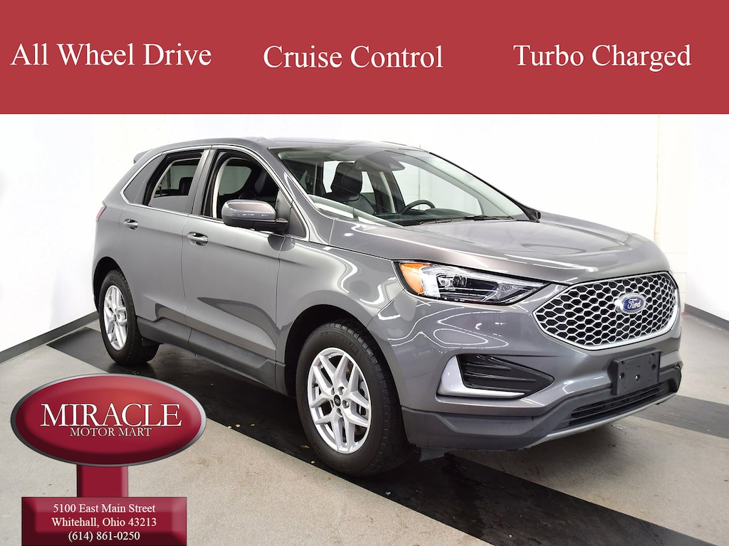 Used 2024 Ford Edge SEL - AWD Leather Blindspot Monitor Lane Departure SUV