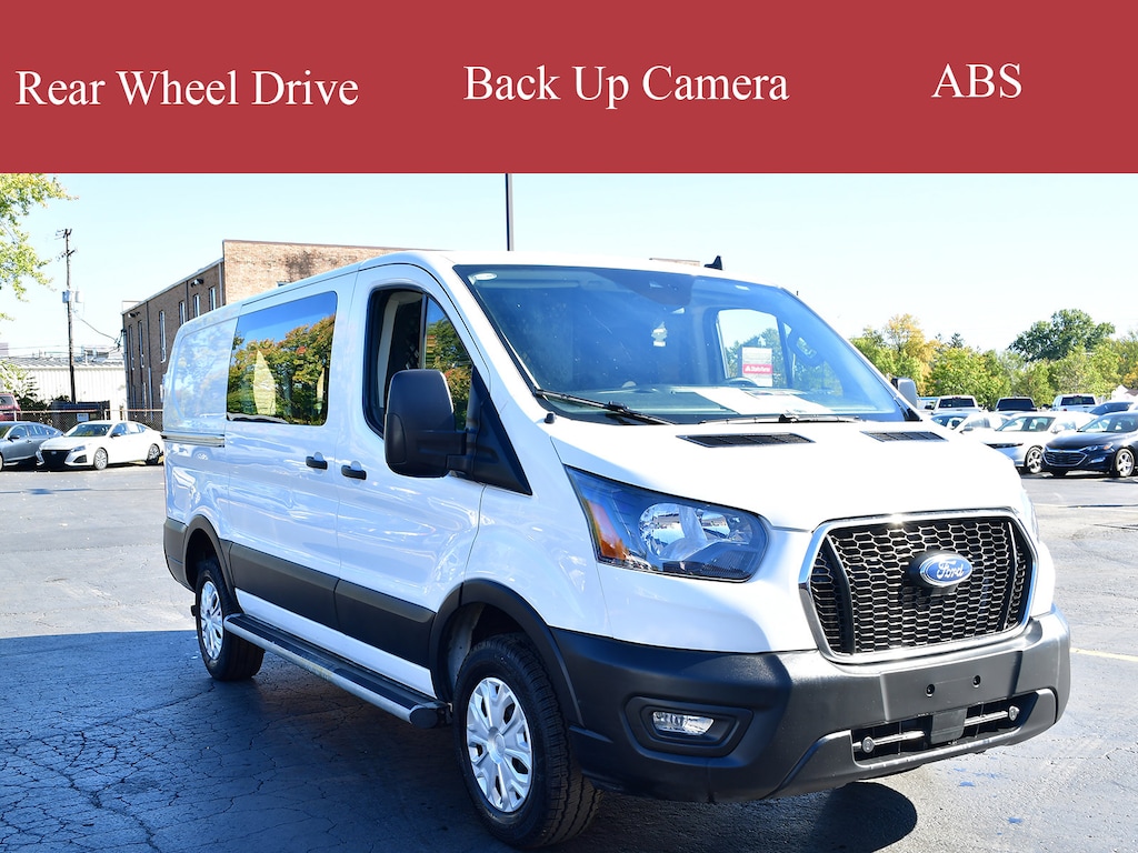 Used 2024 Ford Transit Cargo Van T-250 130 Low Rf 9070 GVWR RWD