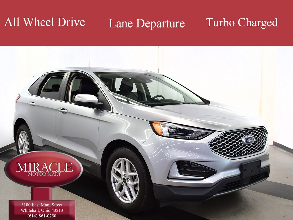 Used 2024 Ford Edge SEL - AWD Navi Leather Blindspot Monitor Lane Depa SUV