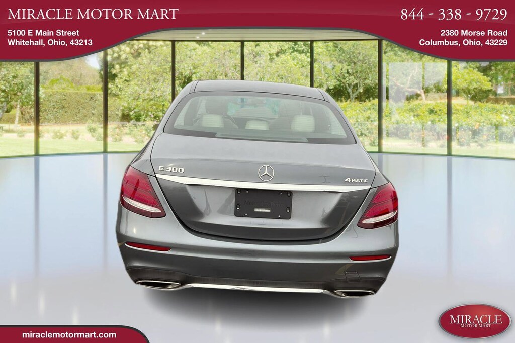 Used 2019 Mercedes-Benz E-Class E 300 - Dual Moon Roof AWD Blindspot Monitor Navi Sedan