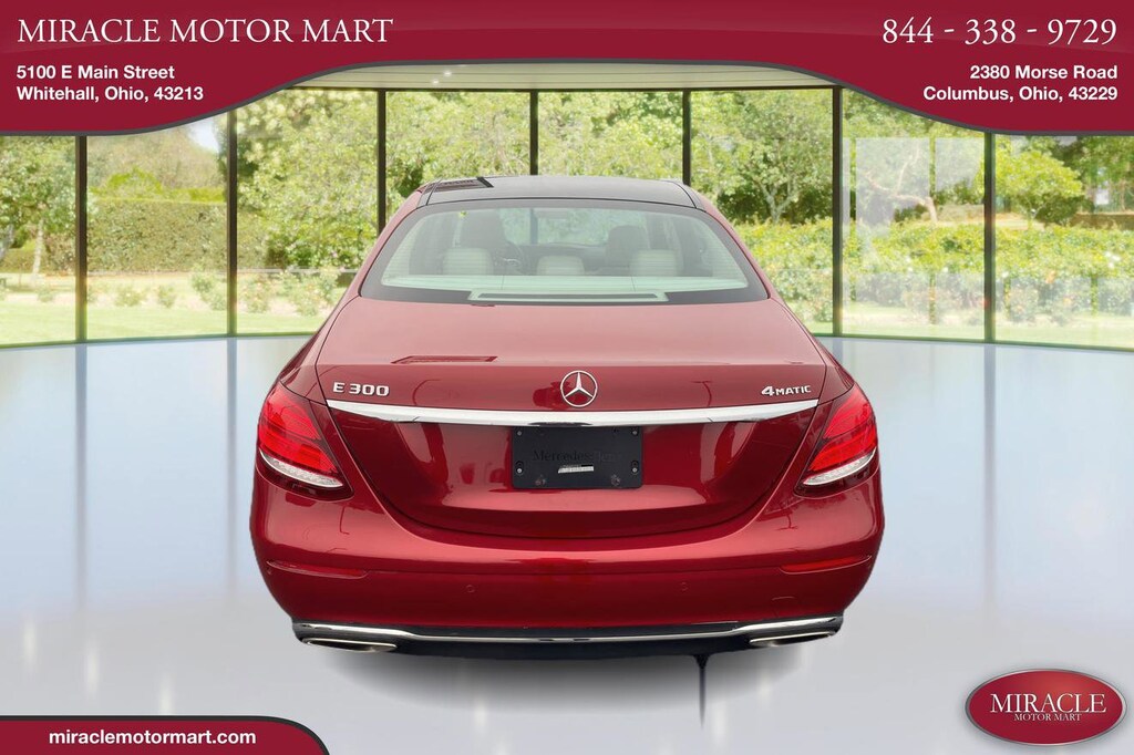 Used 2019 Mercedes-Benz E-Class E 300 - AWD Navi Blindspot Monitor Pano Roof Sedan