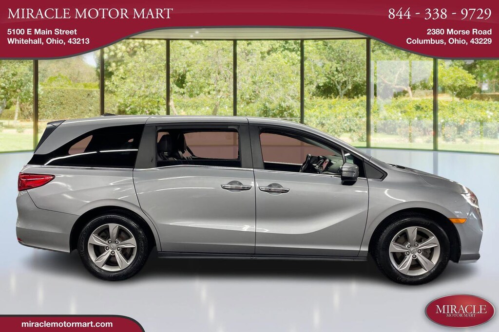 Used 2019 Honda Odyssey EX-L - Moonroof Leather Adaptive Cruise Van