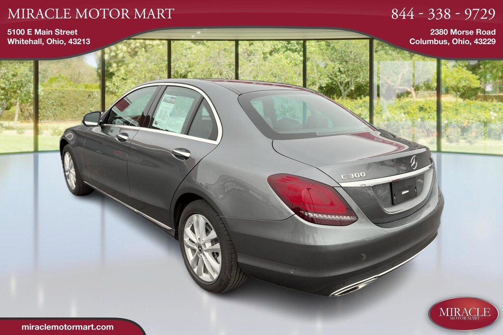 Used 2019 Mercedes-Benz C-Class C 300 - Pano Roof AWD Blindspot Monitor Bluetooth Sedan