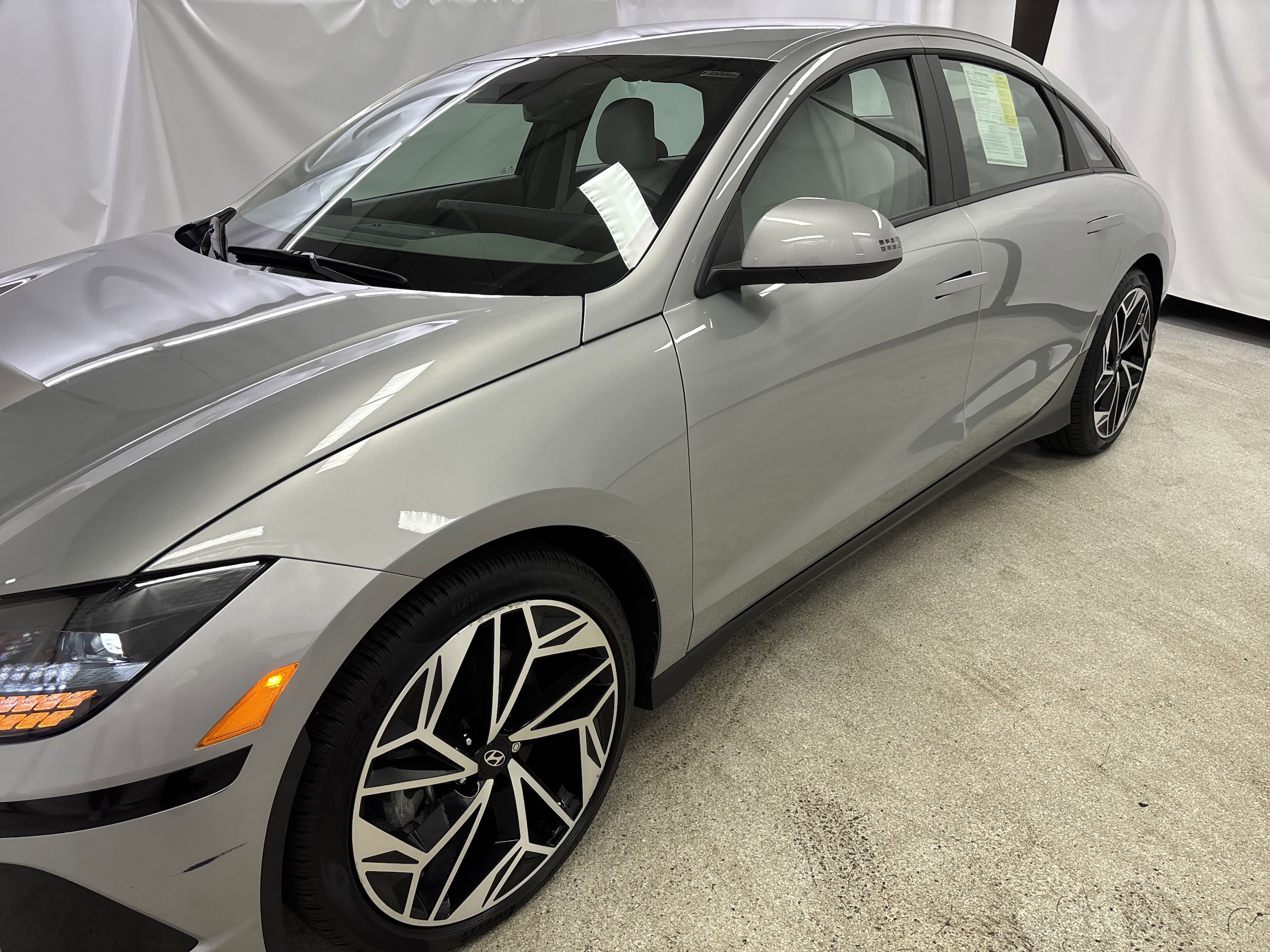 Used 2024 Hyundai IONIQ 6 SEL with VIN KMHM34AC6RA076527 for sale in Arlington, MA