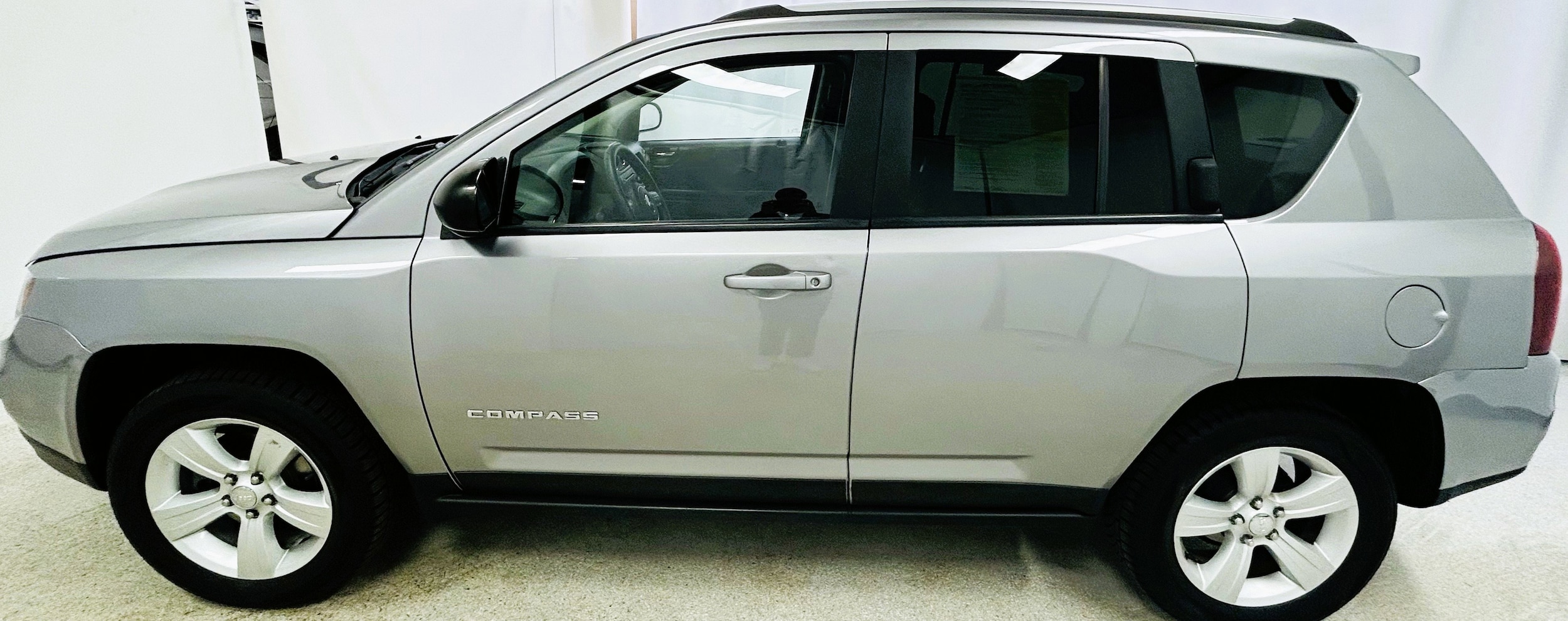 Used 2016 Jeep Compass Sport with VIN 1C4NJDBB2GD571694 for sale in Arlington, MA