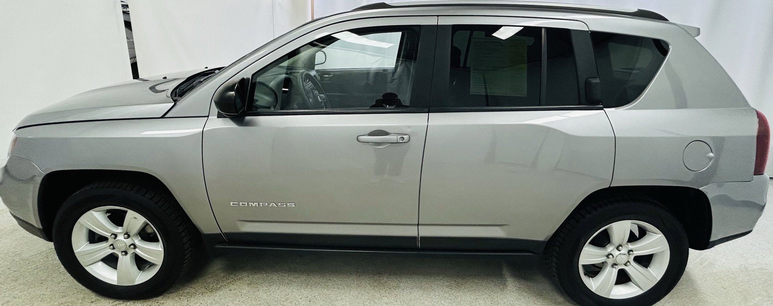 Used 2016 Jeep Compass Sport with VIN 1C4NJDBB2GD571694 for sale in Arlington, MA