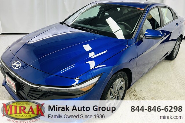 2025 Hyundai Elantra Hybrid Blue