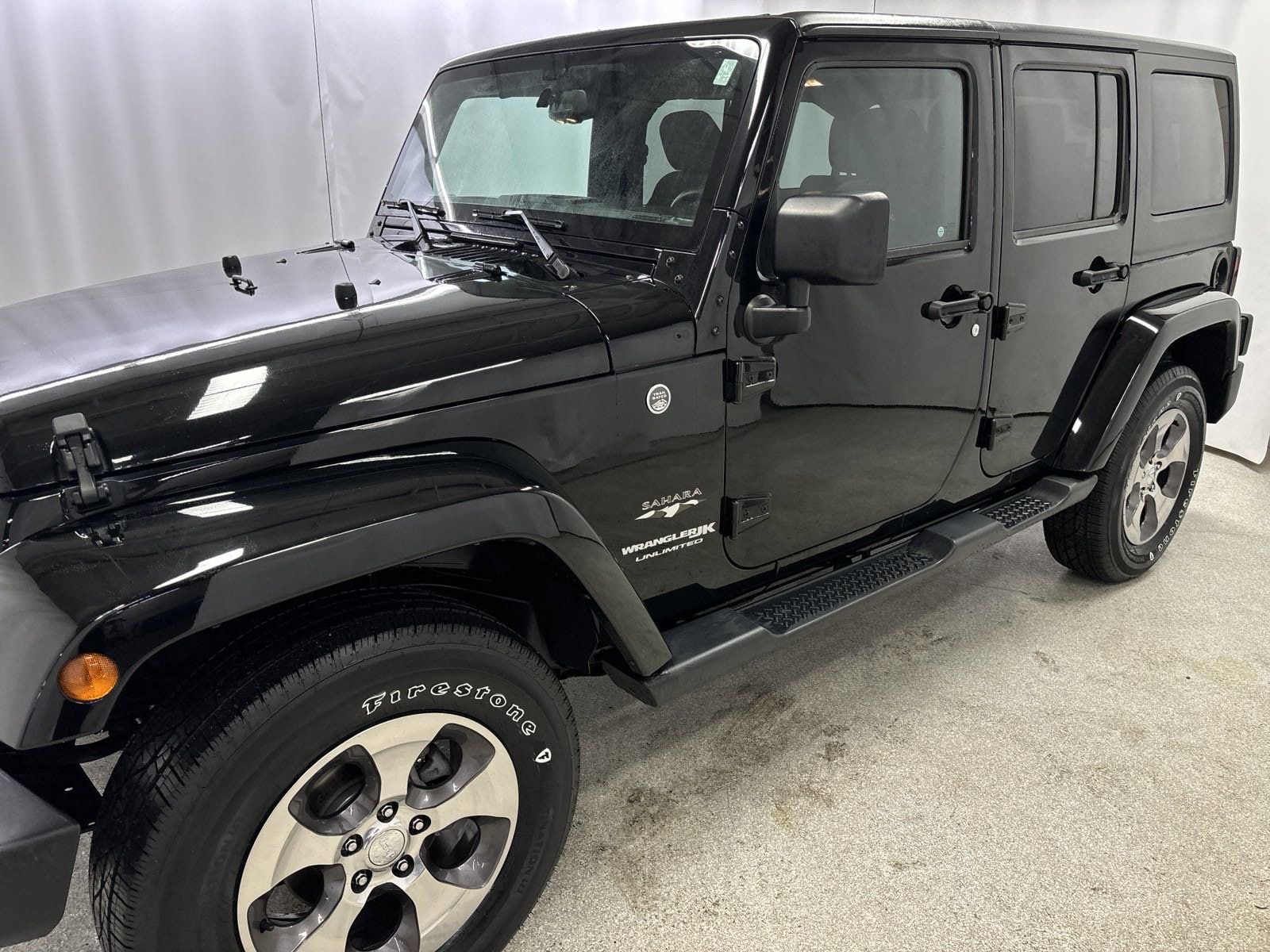 Used 2018 Jeep Wrangler JK Unlimited Sahara with VIN 1C4BJWEG2JL937544 for sale in Arlington, MA