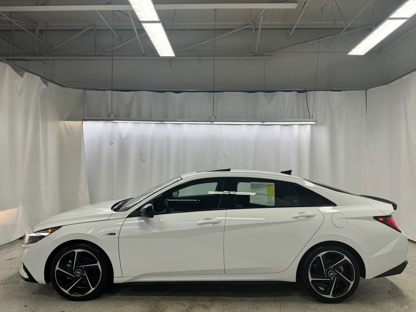 Certified 2022 Hyundai Elantra N Line with VIN KMHLR4AF0NU241338 for sale in Arlington, MA