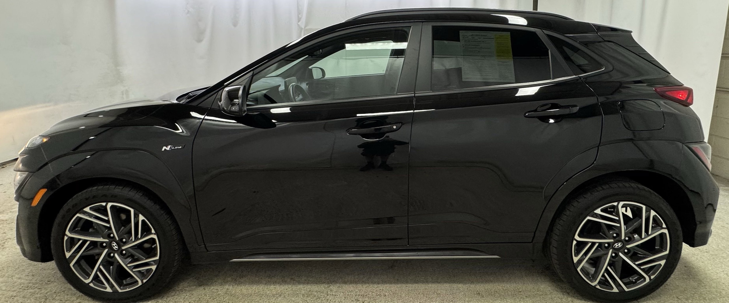 Certified 2023 Hyundai Kona N Line with VIN KM8K3CA3XPU932120 for sale in Arlington, MA