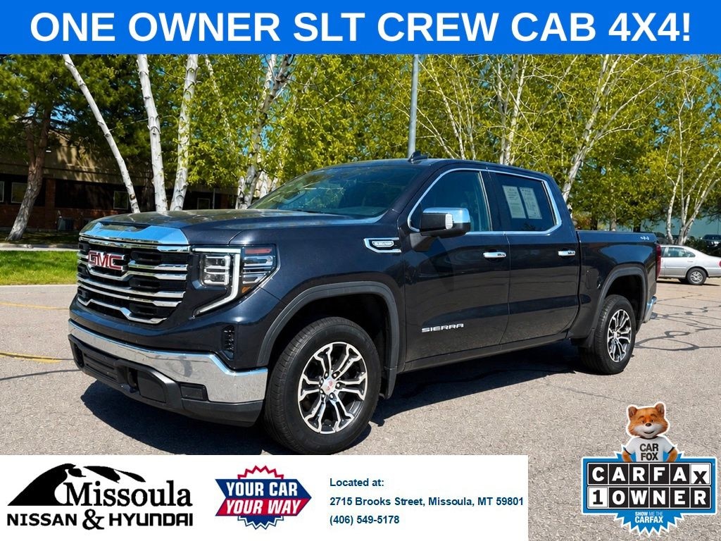 Used 2025 GMC Sierra 1500 SLT Crew Cab 4X4 Truck Crew Cab