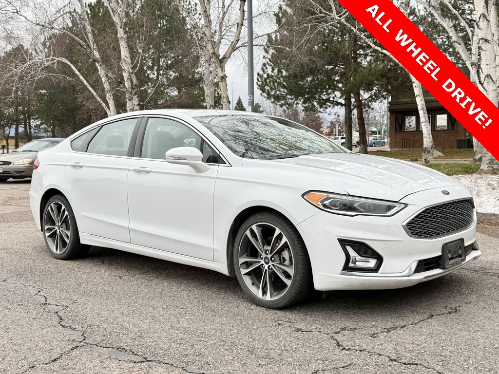 Used 2019 Ford Fusion Titanium AWD Sedan