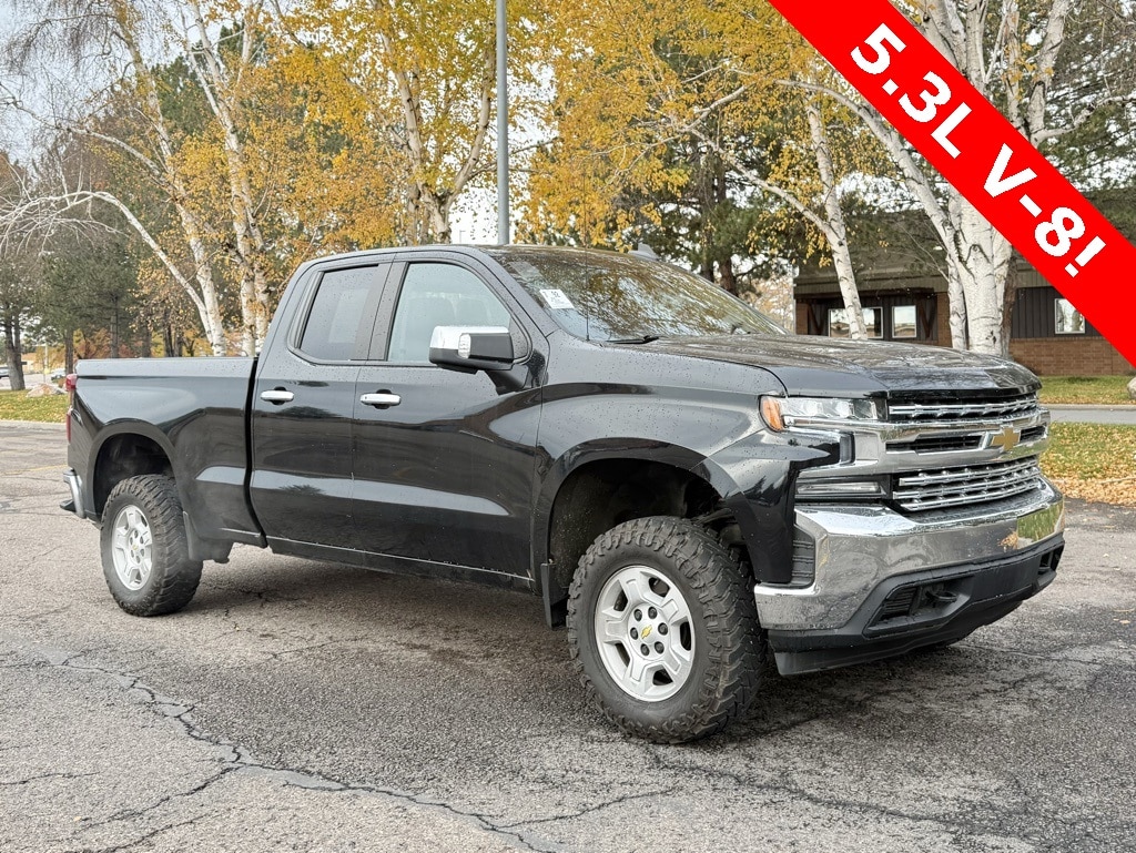 Used 2021 Chevrolet Silverado 1500 LT Double Cab 4X4 Truck Double Cab