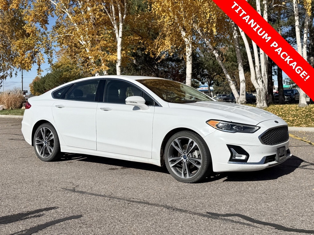 Used 2019 Ford Fusion Titanium AWD Sedan