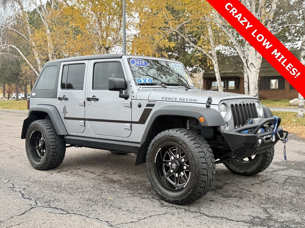 Used 2018 Jeep Wrangler JK Unlimited Sport 4x4 SUV