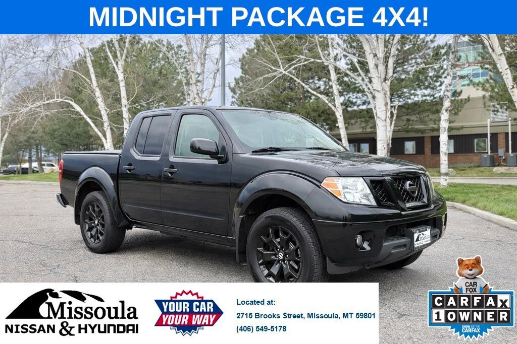 Used 2020 Nissan Frontier SV Midnight Crew Cab 4X4 Truck Crew Cab