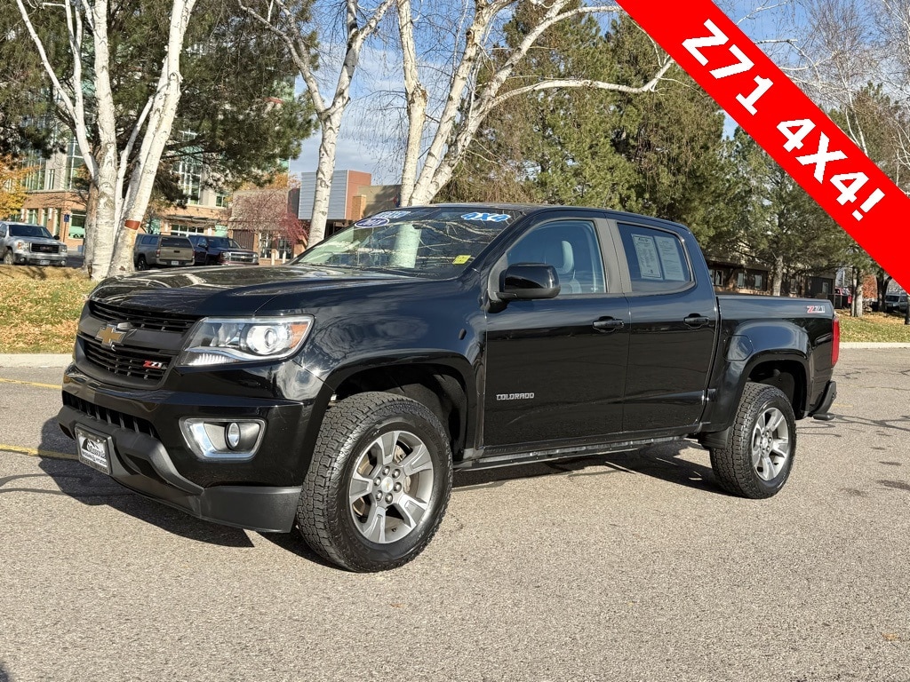 Used 2018 Chevrolet Colorado Z71 Crew Cab 4X4 Truck Crew Cab