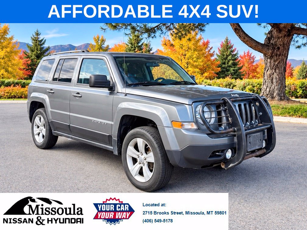Used 2012 Jeep Patriot Latitude with VIN 1C4NJRFB9CD624778 for sale in Missoula, MT