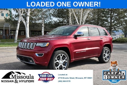 2019 Jeep Grand Cherokee Overland 4X4 SUV