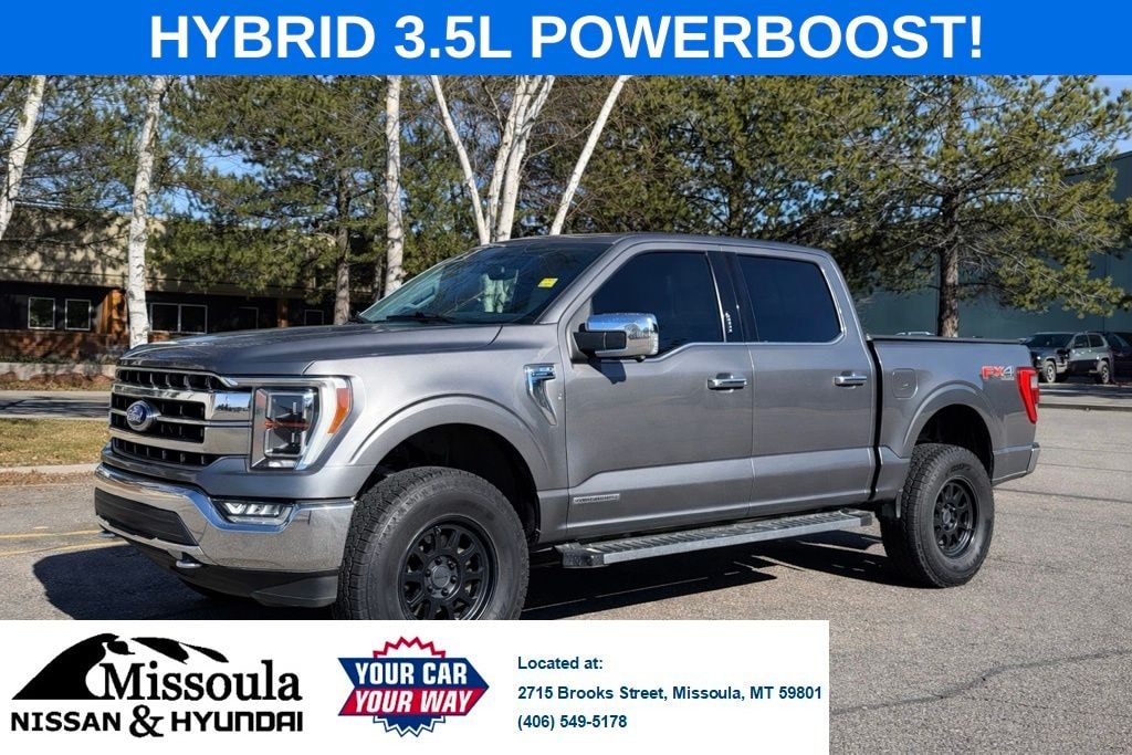 Used 2021 Ford F-150 Lariat Supercrew 4X4 Truck SuperCrew Cab