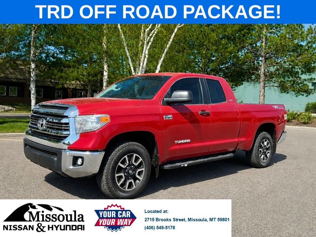 Used 2017 Toyota Tundra SR5 Double Cab 5.7L V8 Truck Double Cab